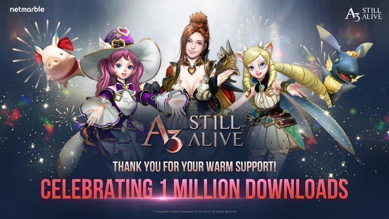 A3: Still Alive llega a 1 millón de descargas en su primera semana